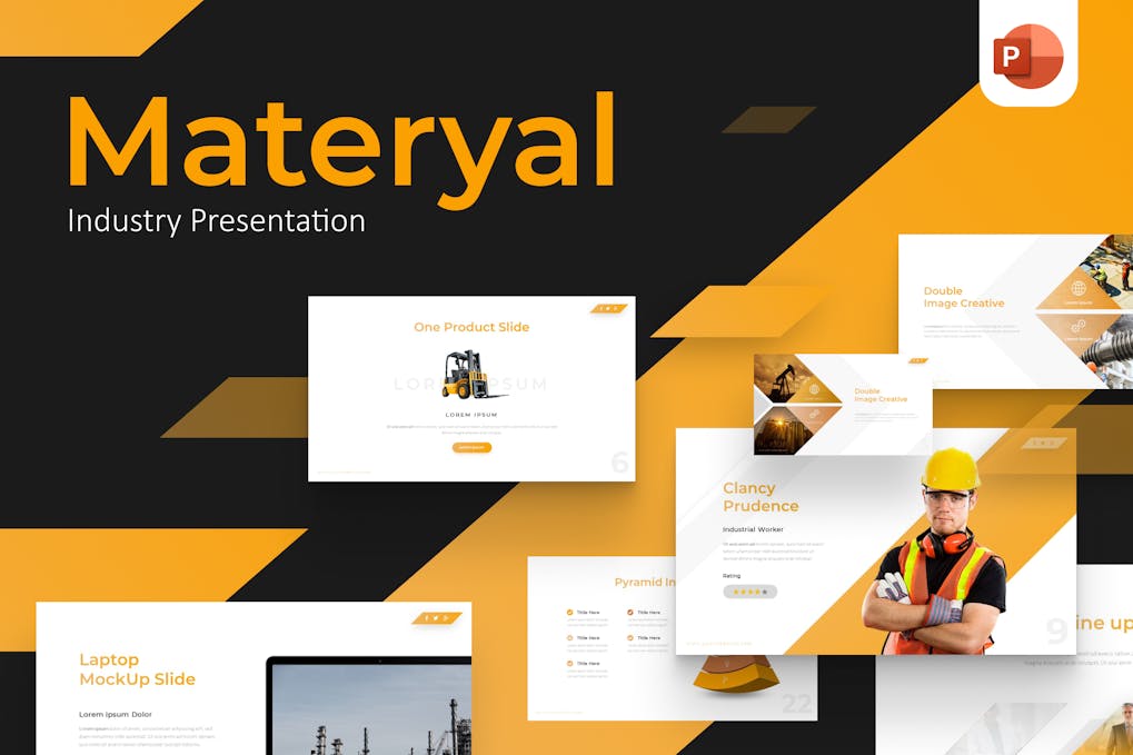 Materyal Industry Powerpoint Template