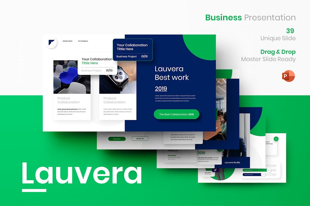 Lauvera – Business PowerPoint Template