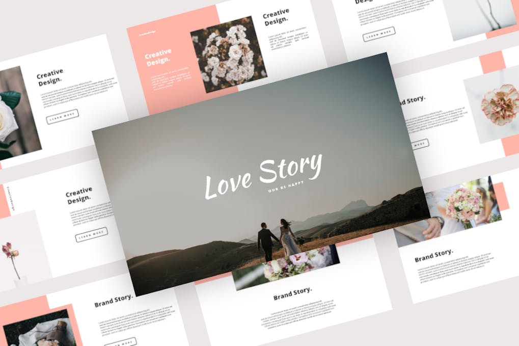 Love Story - Wedding Powerpoint Template