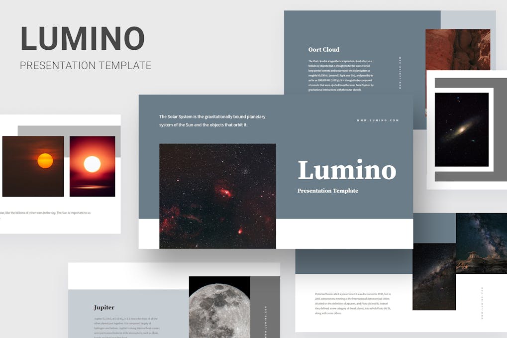 Lumino - Solar System Education Powerpoint
