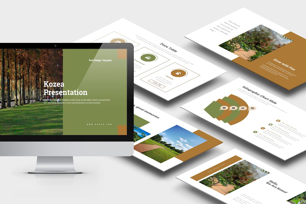 Kozea : Park and Landscape Powerpoint
