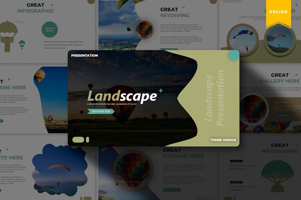 Landscape | Google Slides Template