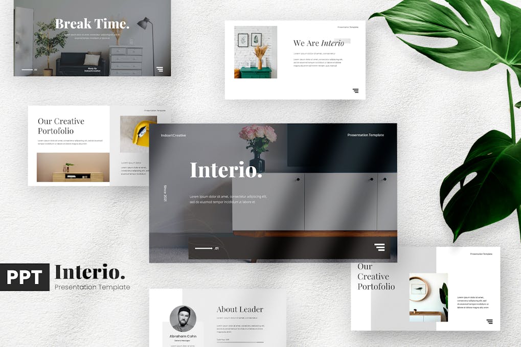 Interio Powerpoint Presentation