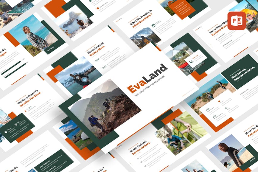 Evaland - Adventure Store PowerPoint Template