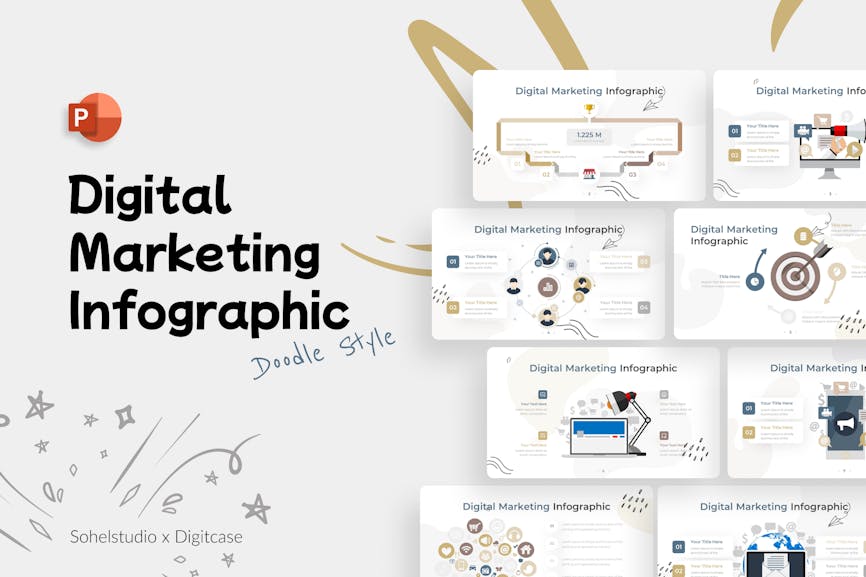 Digital Marketing Infographic PowerPoint