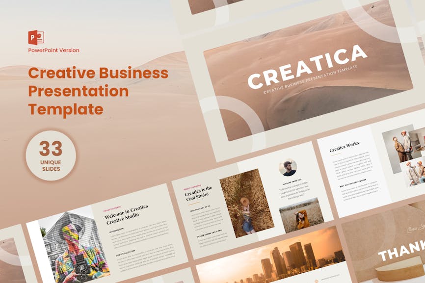 Creatica – Creative Business PowerPoint Template