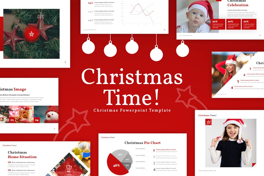 Christmas Time Event Presentation Template