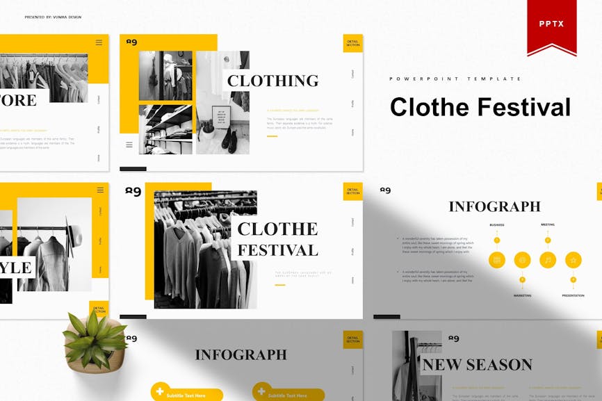 Clothe Festival | Powerpoint Template