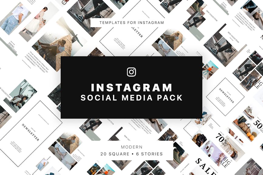 Modern Instagram Social Media Pack