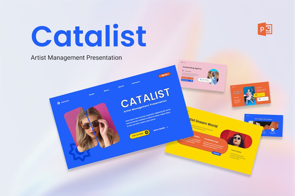 Catalist - Artist Management PowerPoint