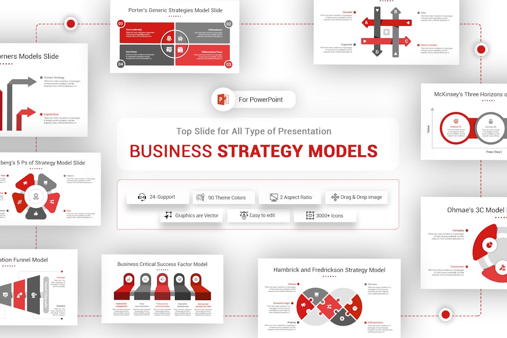 Business Strategy Tools PowerPoint Template