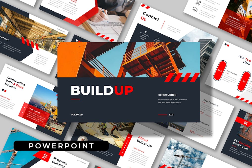 BUILD UP - Construction Building Powerpoint