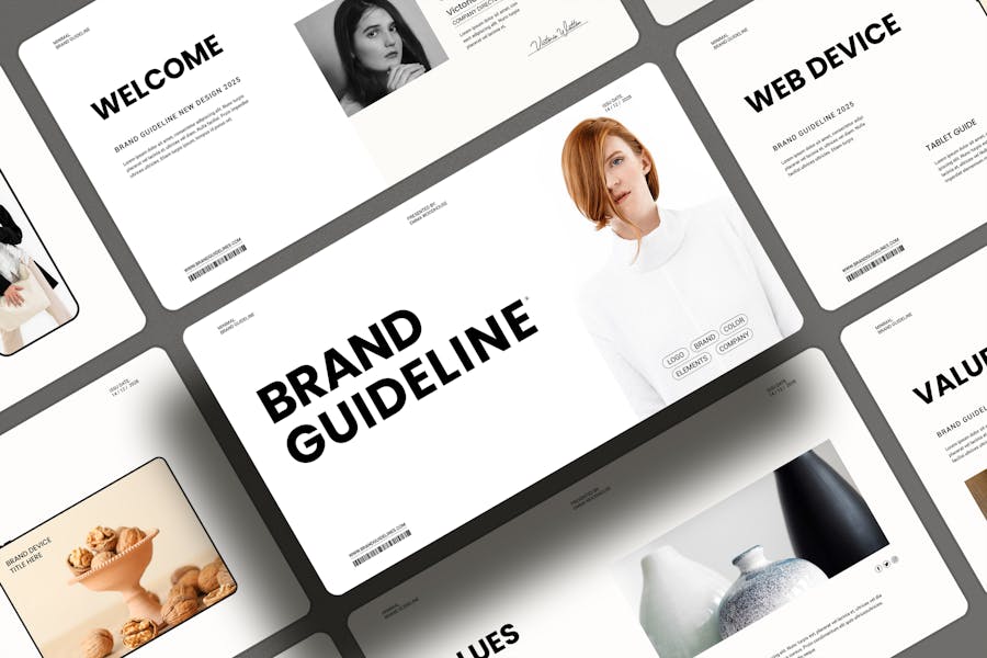 Brand Guideline Presentation Template