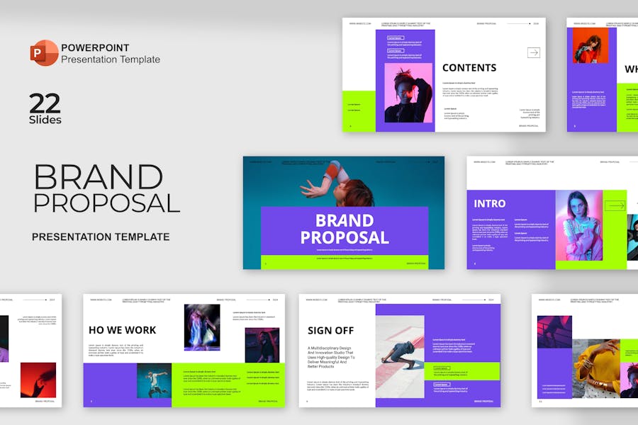 Brand Proposal Powerpoint Template