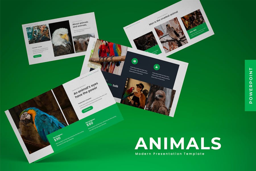Beautiful Animals - Powerpoint Template