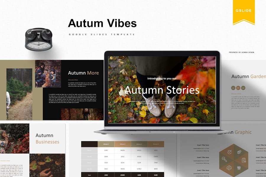 Autum Vibes | Google Slides Template