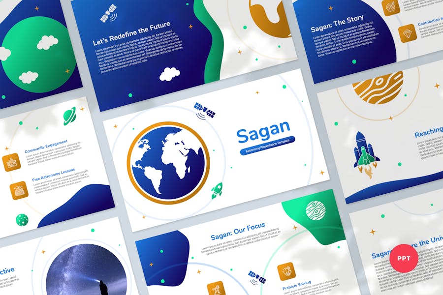 Astronomy PowerPoint Presentation Template