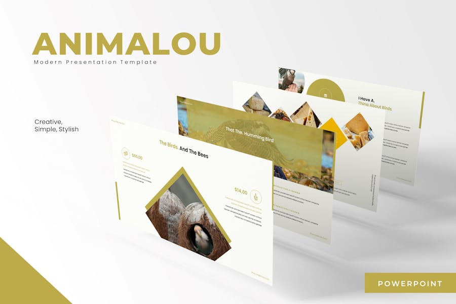 Animalou - Powerpoint Template