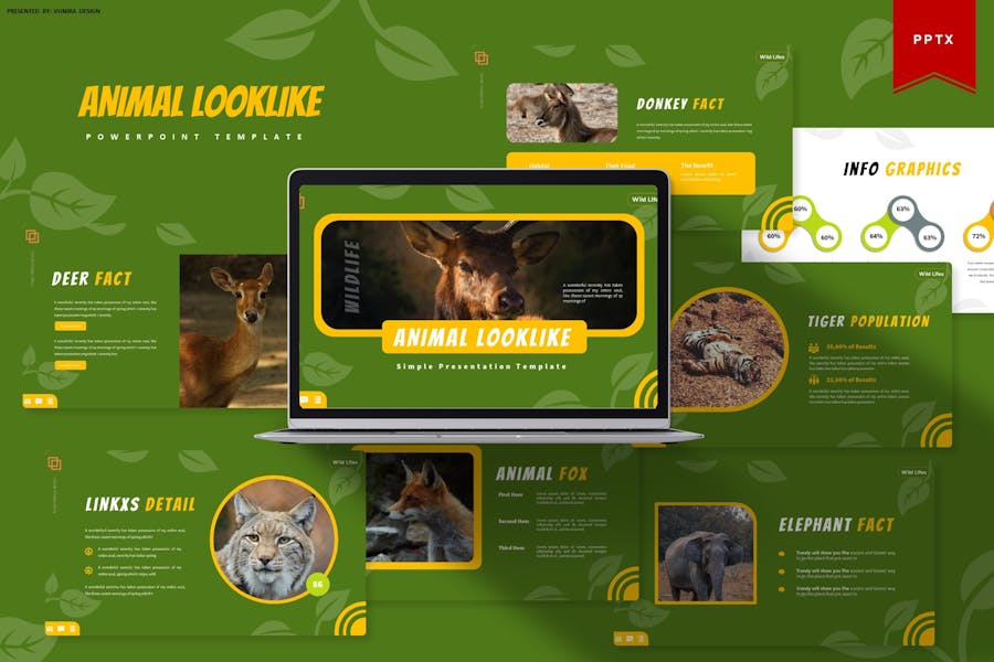 Animal Looklike | Powerpoint Template