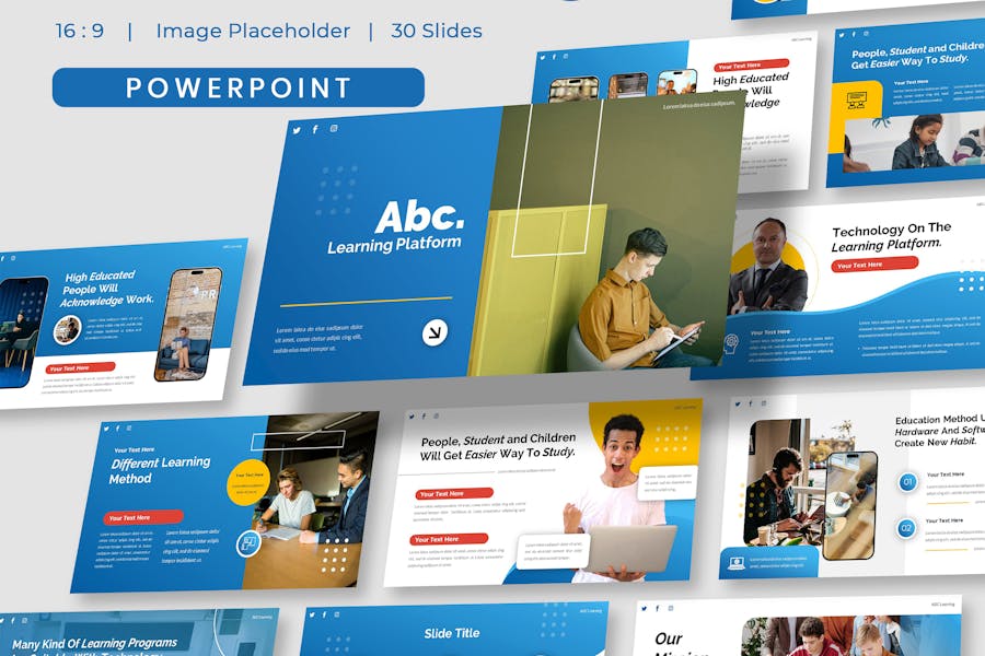 Abc Learning - Education Knowledge Powerpoint