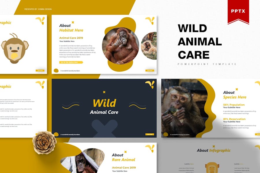 Woodzo - Wooden House Powerpoint Template