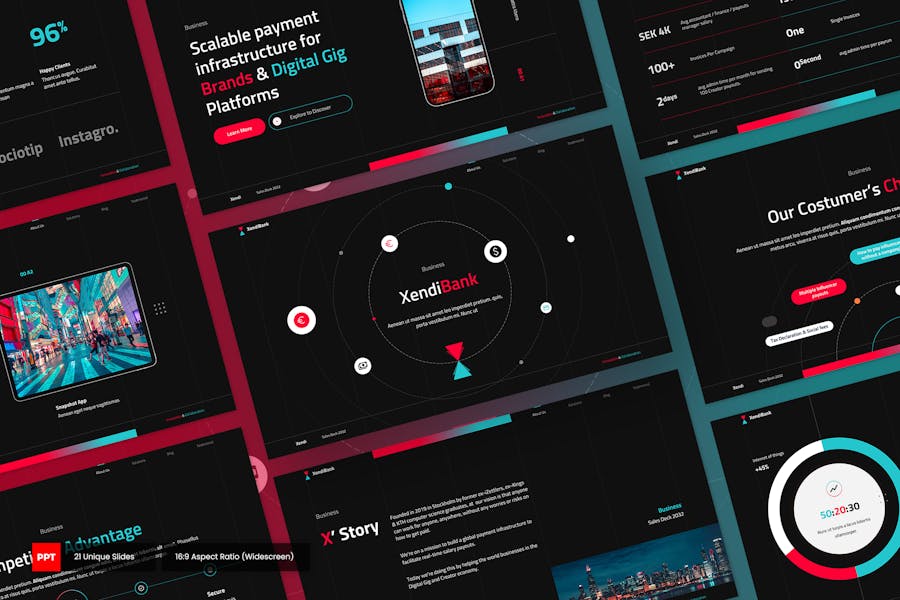 Xendi - PowerPoint Sales Deck