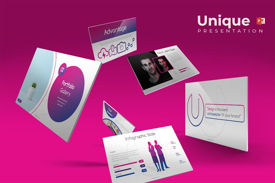 Unique - Powerpoint Template