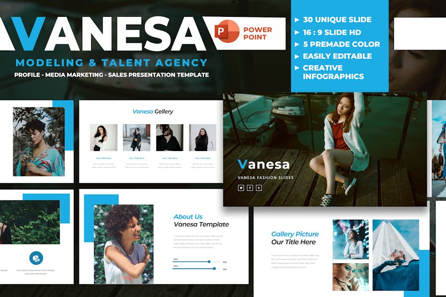 Vanesa - Modeling & Talent Agency Presentation
