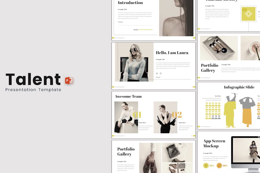 Talent - Powerpoint Template
