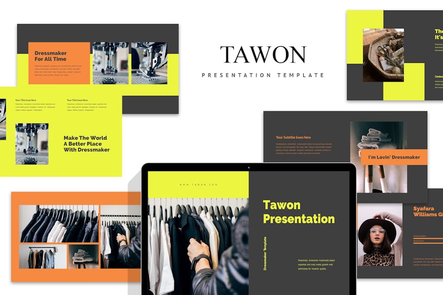 Tawon : Dressmaker Powerpoint Template