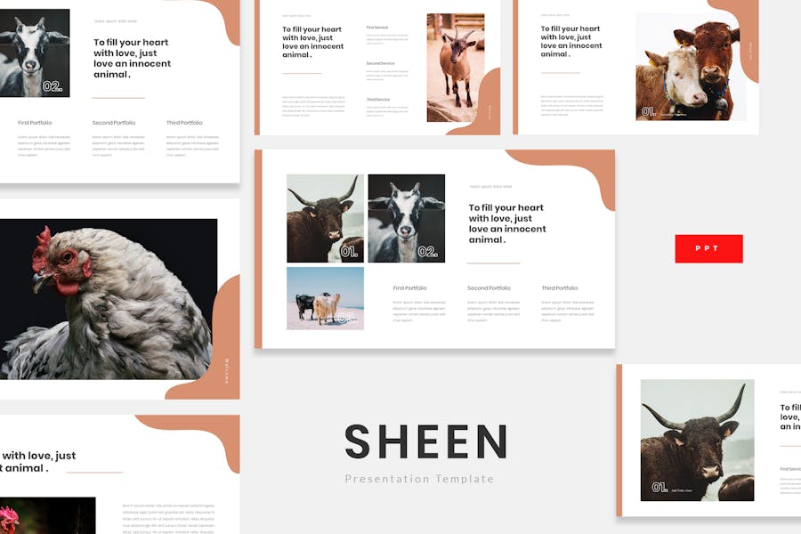Sheen - Animal Farm Powerpoint Template