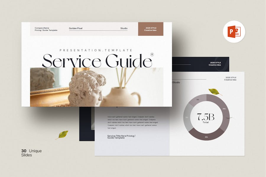 250 Services & Pricing Guide Template