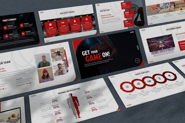 Rebound - Sport Powerpoint Template