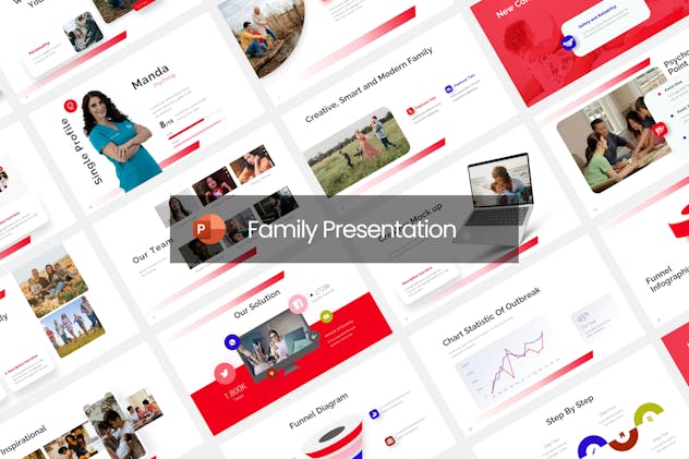 Psychology Family PowerPoint Template