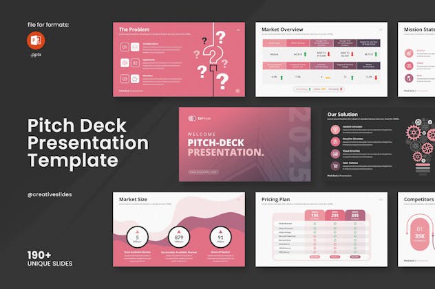 Pitch Deck PowerPoint Template