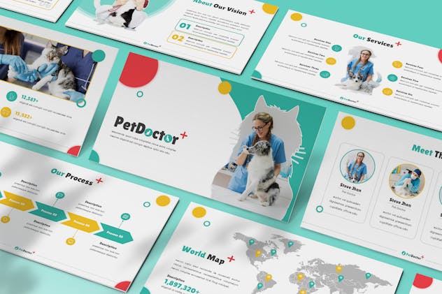 PetDoctor - Animals Powerpoint Template
