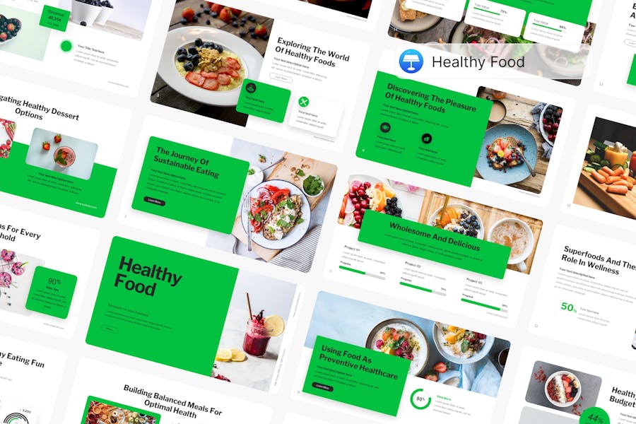 175 Healthy Food Presentation