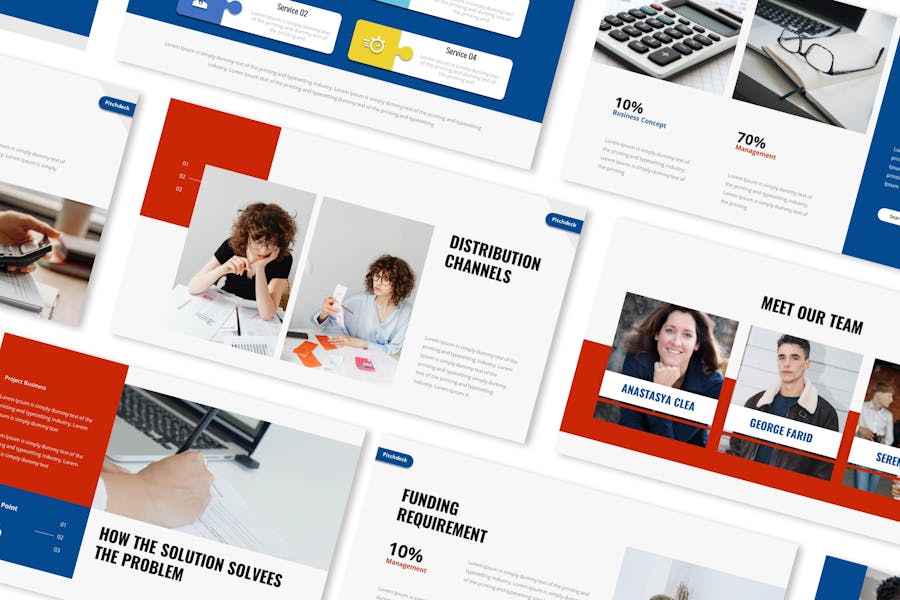 173 Modern Pitchdeck Powerpoint