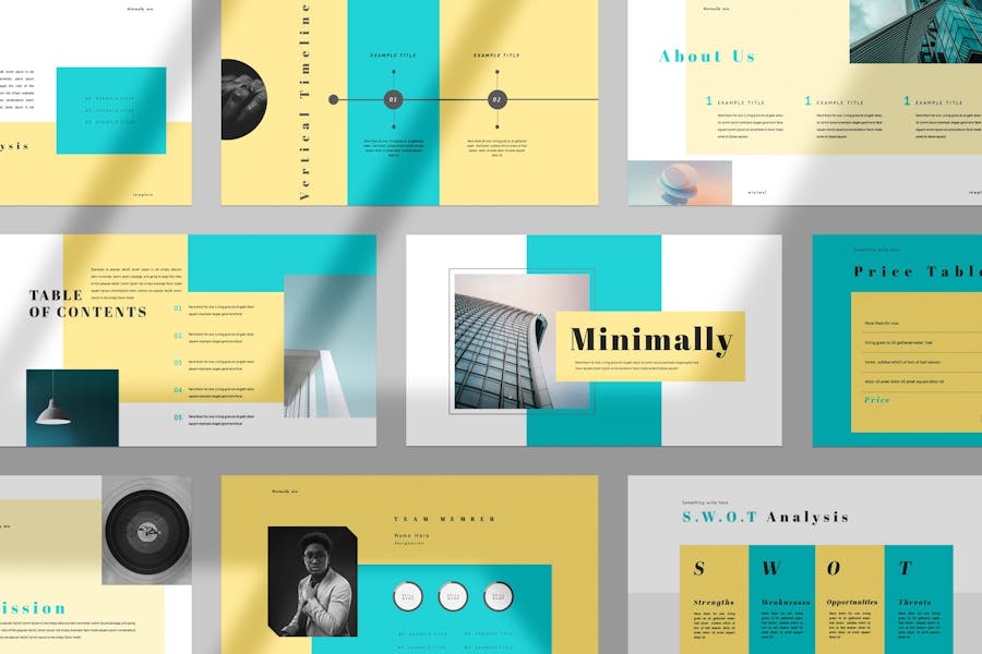 Minimally MInimal Presentation Template