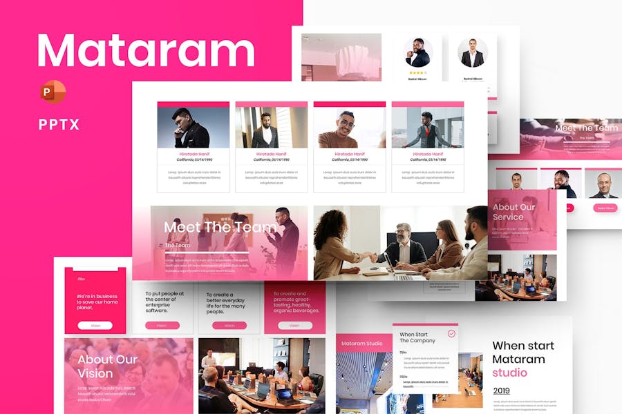 Mataram – Business PowerPoint Template