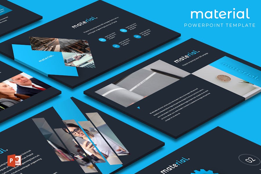 Material - Powerpoint Template