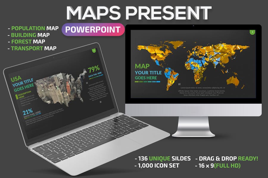 Map powerpoint presentation