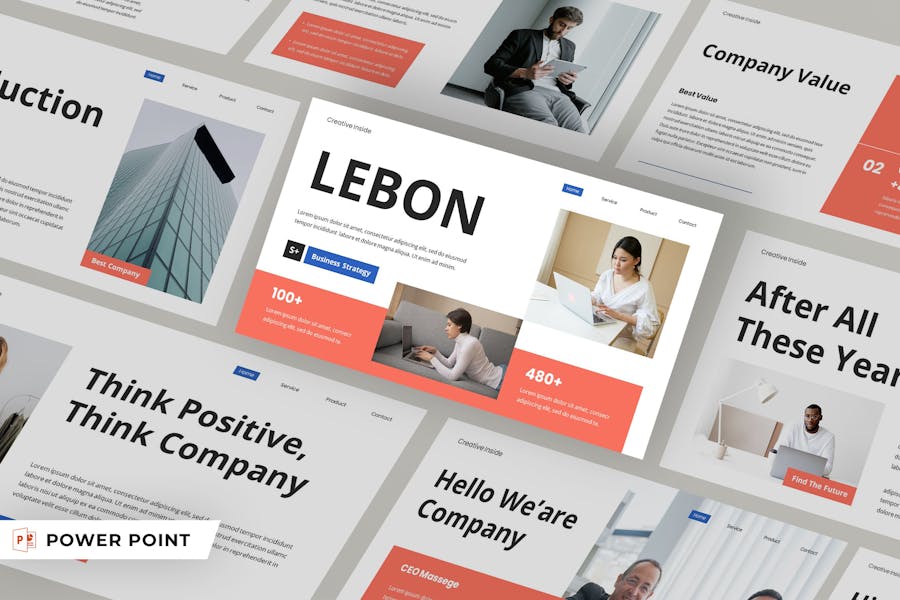 LEBON - Business Strategy PPT Templates