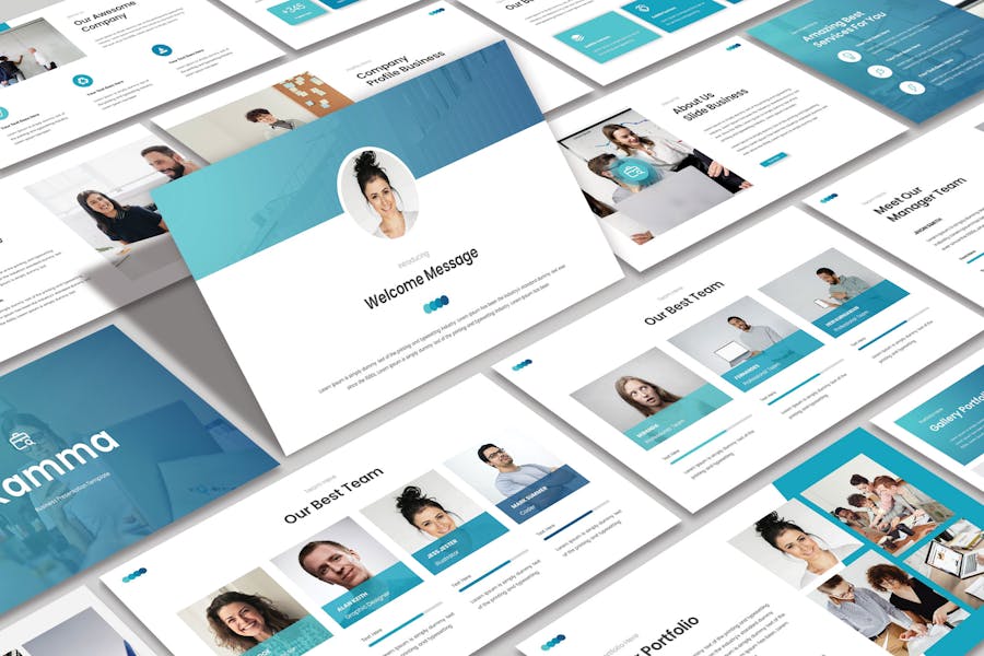 Kamma Powerpoint Template