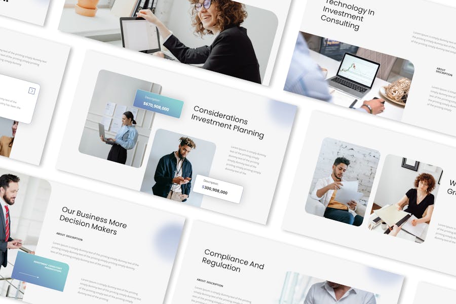 Investment Consultant Powerpoint