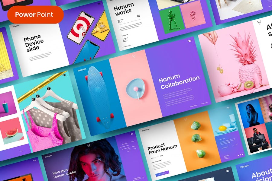 97 Hanum – Business PowerPoint Template