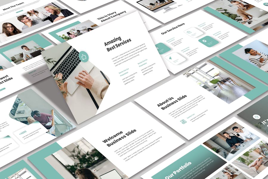 94 Gozeal Powerpoint Templarte