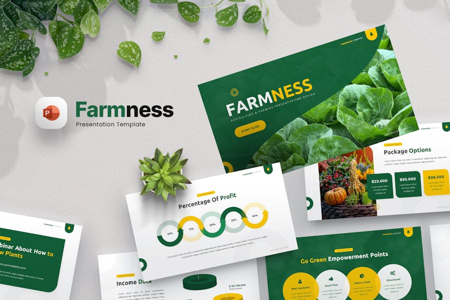 Farmness - Agriculture Powerpoint Template