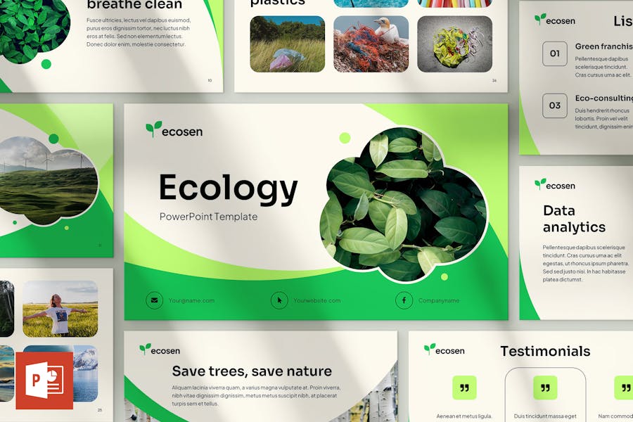 Ecology PowerPoint Template