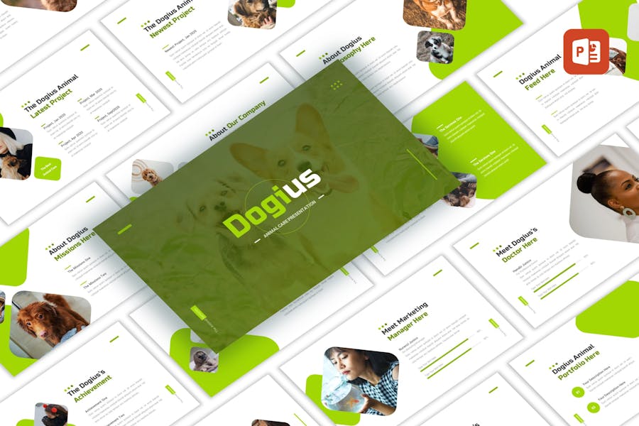 Dogius - Animal Care PowerPoint Template